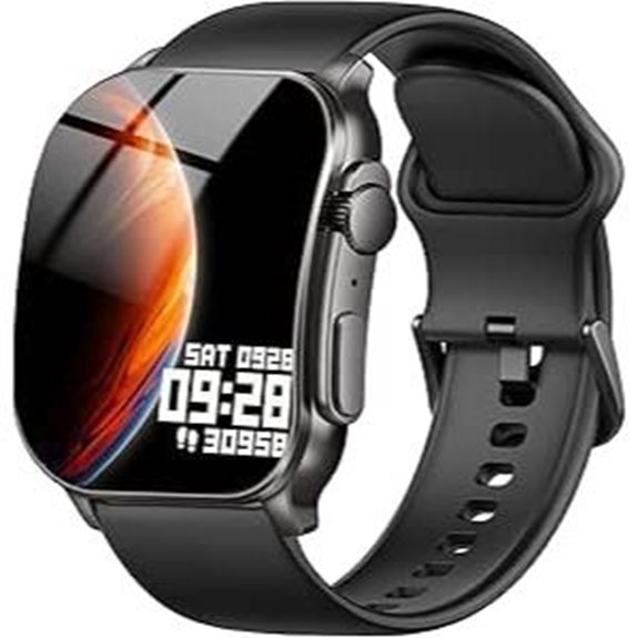 Smart Watch with AMOLED Display and Fitness Tracker