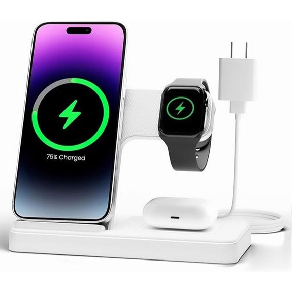 3-in-1 Wireless Charger Station for Apple Devices