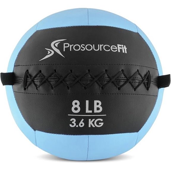 ProsourceFit Aqua 8 LB Medicine Ball