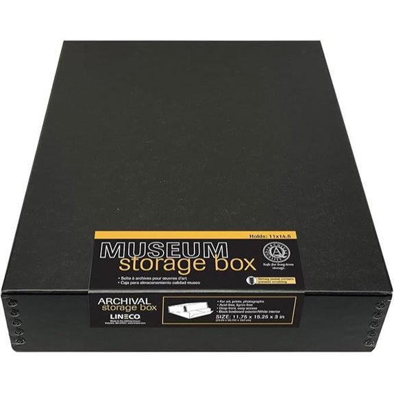 Lineco 11x14x3 Museum Archival Storage Box