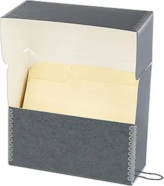 Lineco Archival Storage Box with 12 File Folders