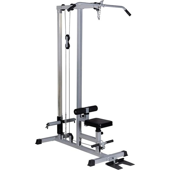 GDLF Lat Pulldown & Low Row Cable Machine
