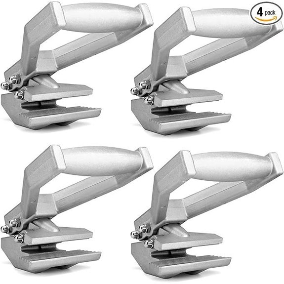 QWORK Carpet Puller Clamp (4 Pack)