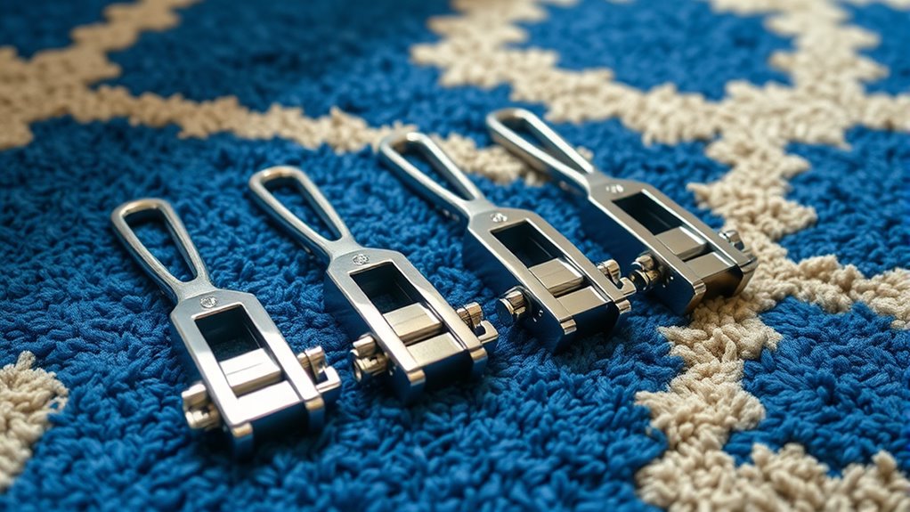 carpet restoration tension clamps