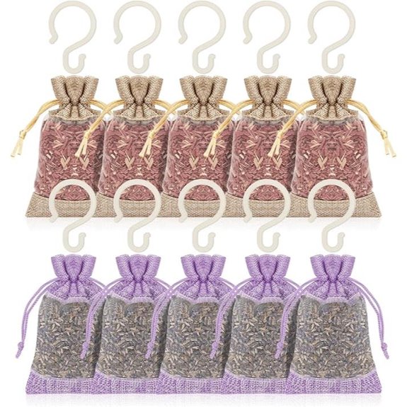 Homode Cedar Sachets for Closet Freshening (Pack of 10)