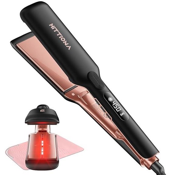 Ceramic Infrared Flat Iron with Fast Heat