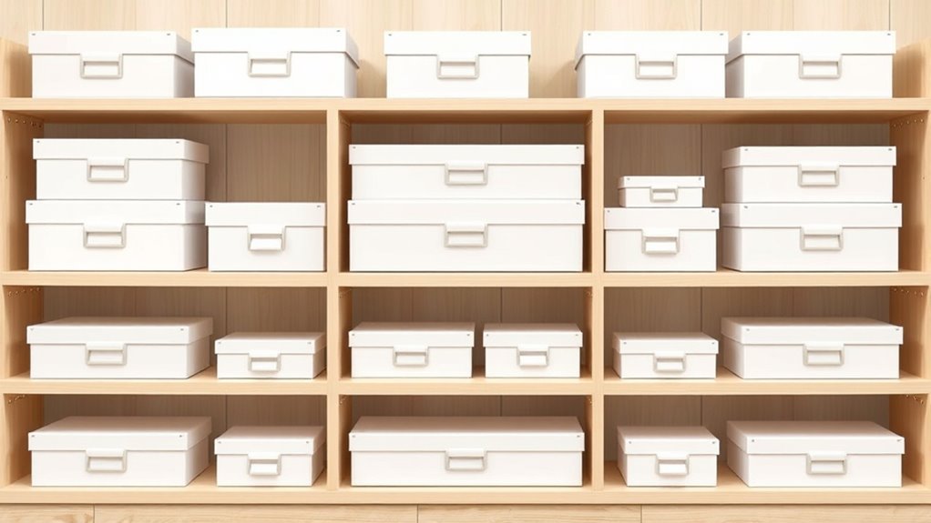 choose durable acid free boxes