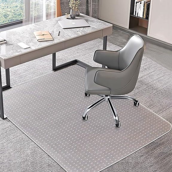 Office Chair Mat for Carpets Clear 30x48