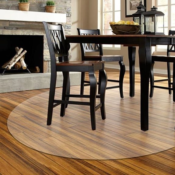 Clear Plastic Vinyl Rug Protector Cover (1.5-2 ft)