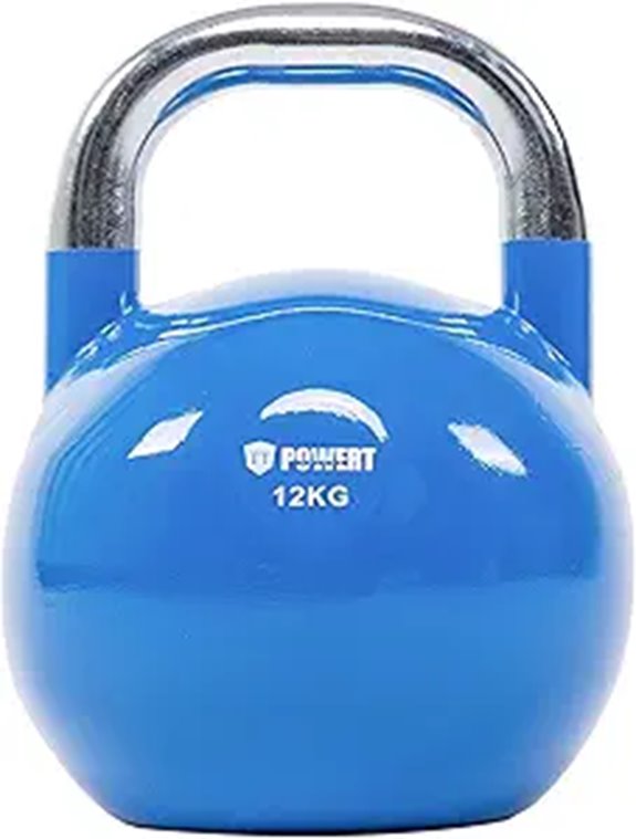 Power Competition Kettlebell with Coated Steel Ergonomic Design