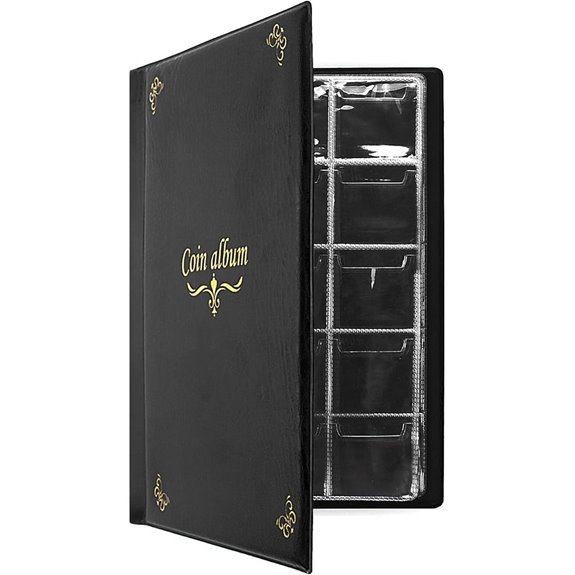 150 Pockets Coin Album for Collecting and Storage