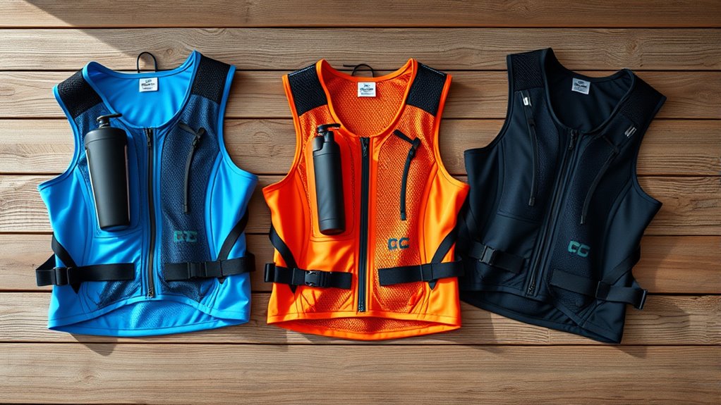 comfortable accessible hydration vest