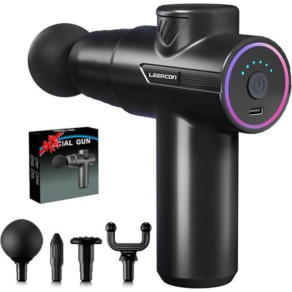 Mini Portable Deep Tissue Massage Gun with 6 Intensity Levels