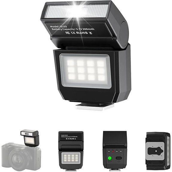 ULANZI SL03 Mini Flash Speedlite for DSLR Cameras