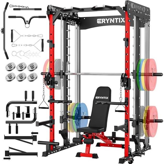 Eryntix All-in-One Power Cage Home Gym Equipment