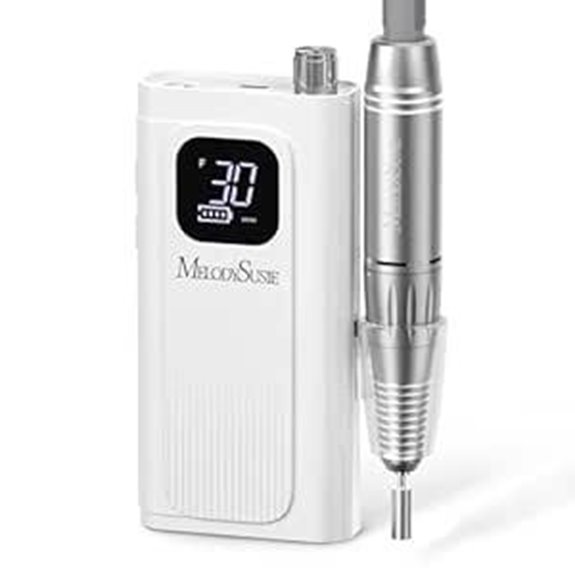 MelodySusie Cordless Nail Drill with LCD Display