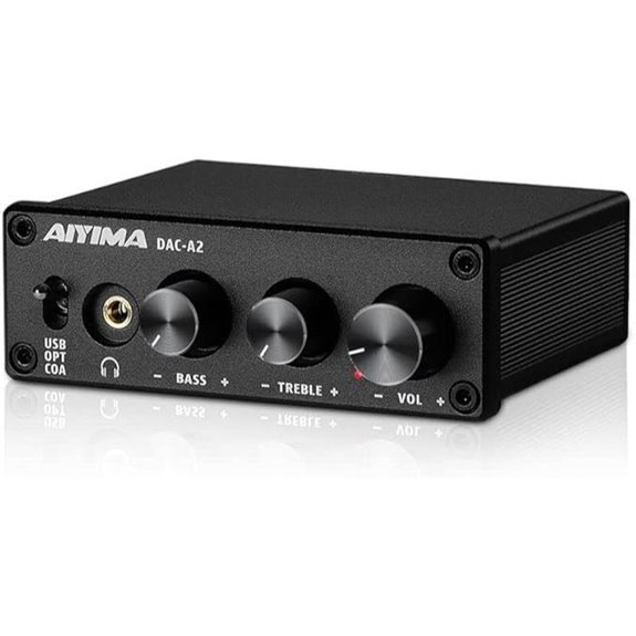 AIYIMA DAC-A2 Headphone Amplifier with Bass Treble Controls