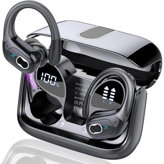 Wireless Earbuds with Deep Bass and Noise Cancelling