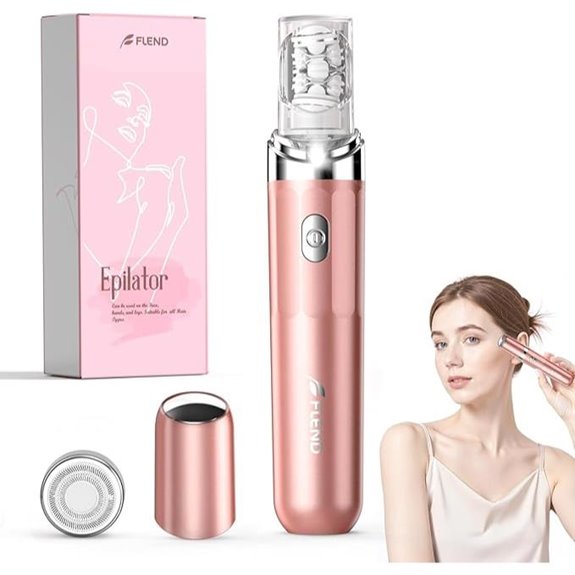 Rechargeable 2-in-1 Women’s Epilator & Trimmer Kit