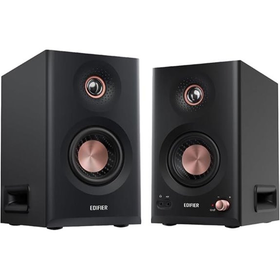 Edifier MR5 Studio Monitor Bookshelf Speakers - Black