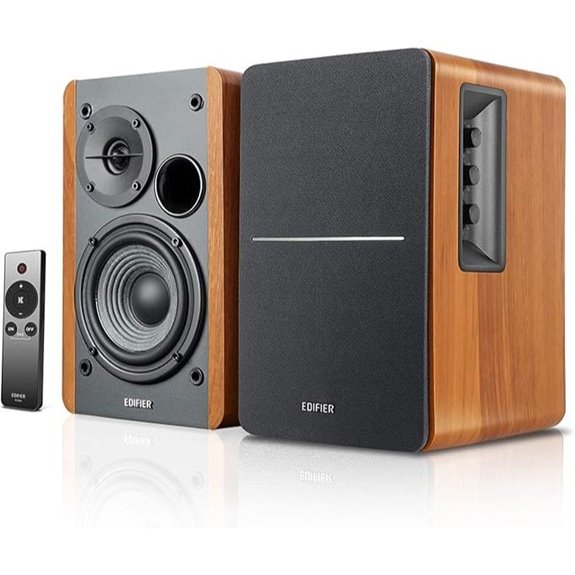 Edifier R1280Ts Powered Bookshelf Speakers (42 Watts RMS)