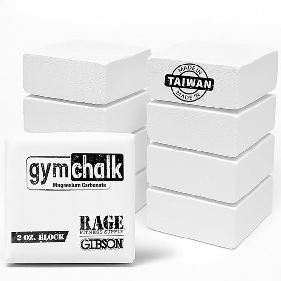 Gibson Gymnastics Chalk Blocks (8 Pack 2oz Each)