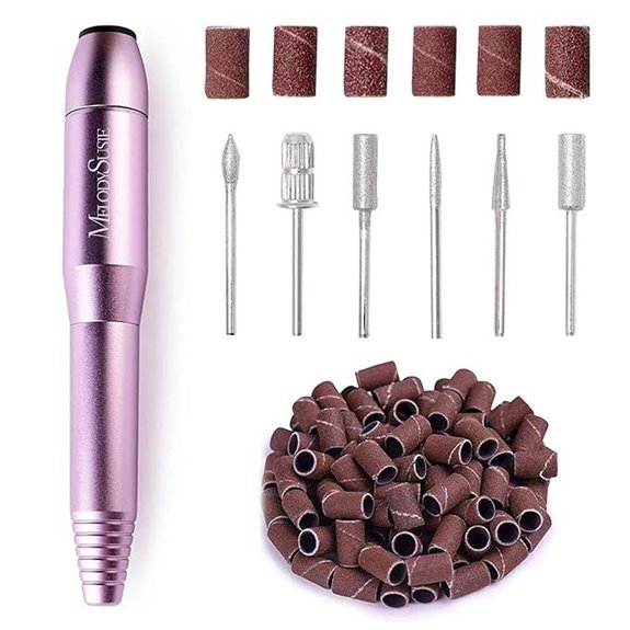 MelodySusie Pen Nail Drill with AC Adapter