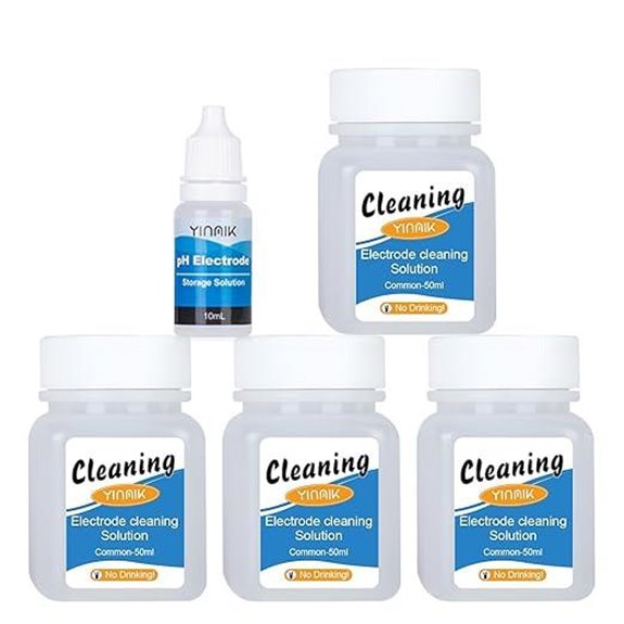 YINMIK pH Electrode Cleaning Solution (4-Pack)