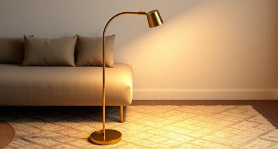 elegant brass floor lamps