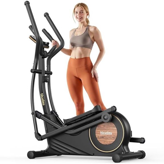 Niceday Elliptical Trainer with 15.5-19in Stride
