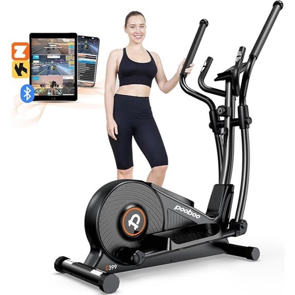 elliptical with lcd monitor