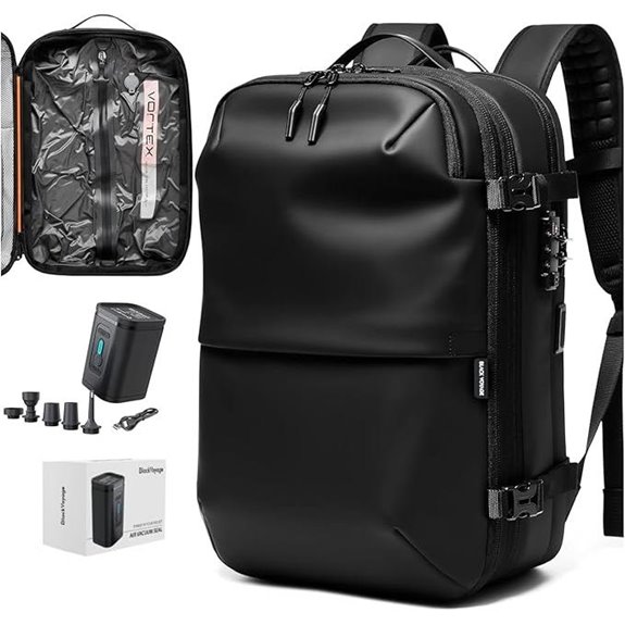 Vortex 60L Expandable Water-Resistant Travel Backpack