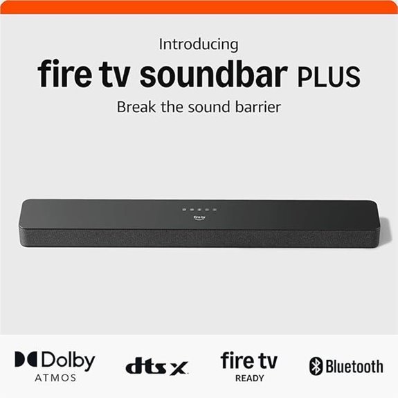Amazon Fire TV Soundbar Plus with Dolby Atmos