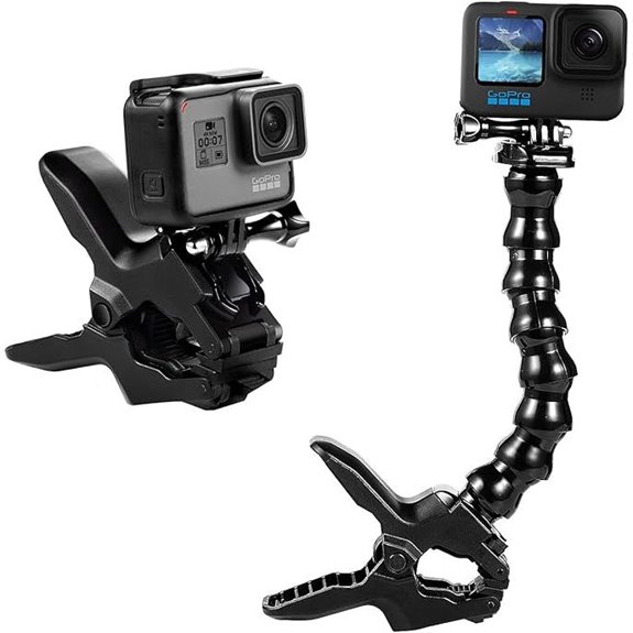 Suptig Jaws Flex Clamp Mount for GoPro Cameras