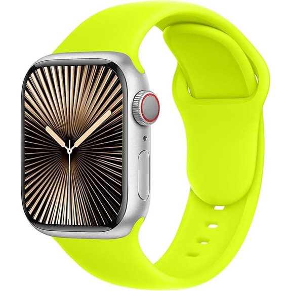 C1B Fluorescent Yellow Band for Apple Watch