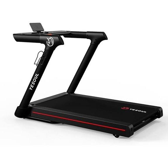 YESOUL Folding Treadmill with Interactive App