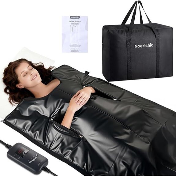 Infrared Sauna Blanket with Remote Foldable & Washable