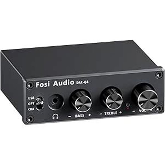 Fosi Audio Q4 DAC Headphone Amp for PC