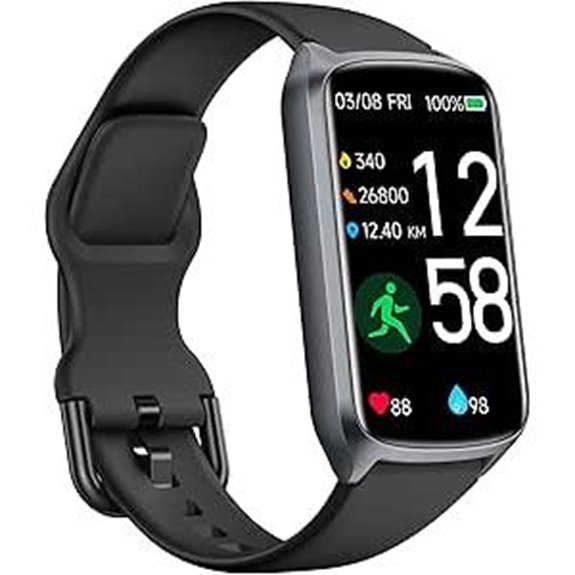 Health & Fitness Tracker with Heart Rate & Sleep