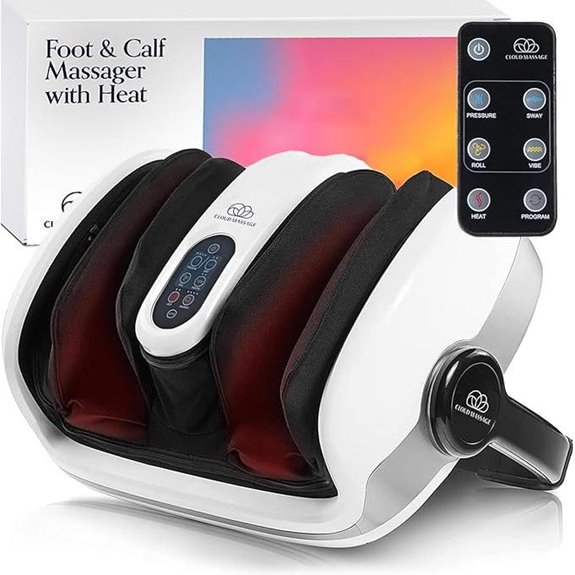 Cloud Shiatsu Foot Massager with Heat for Pain Relief