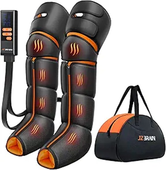 Leg Massager with Heat & Compression for Circulation