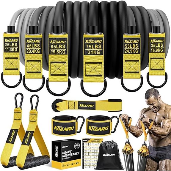 Heavy Resistance Bands Set for Muscle and Yoga