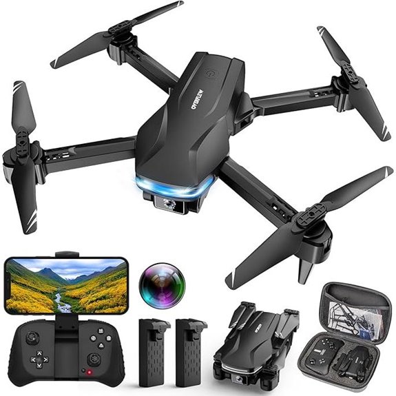 1080P HD Foldable Drone with Camera and Case
