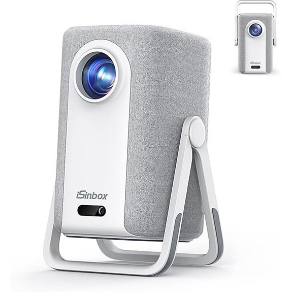 4K Outdoor Projector with WiFi and Bluetooth