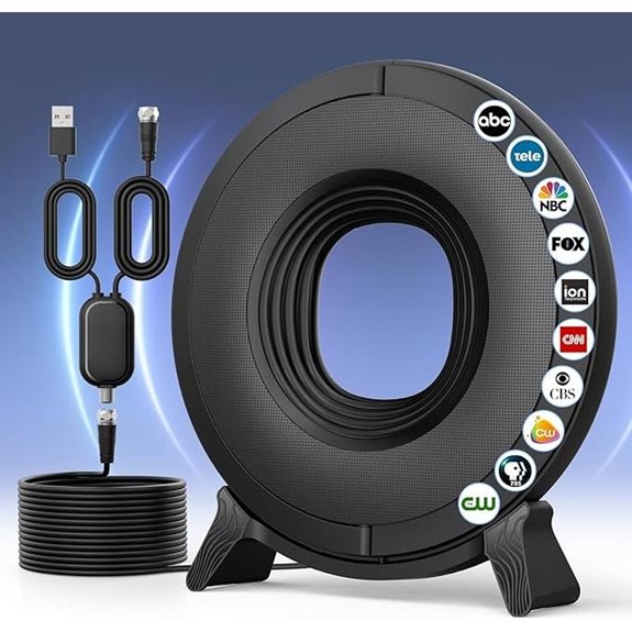 Indoor TV Antenna for Local Channels and 4K HD