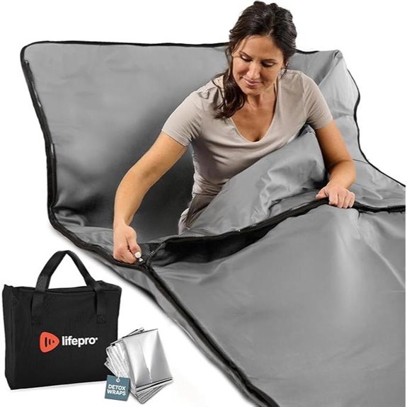 Lifepro Infrared Sauna Blanket for Detox & Relaxation