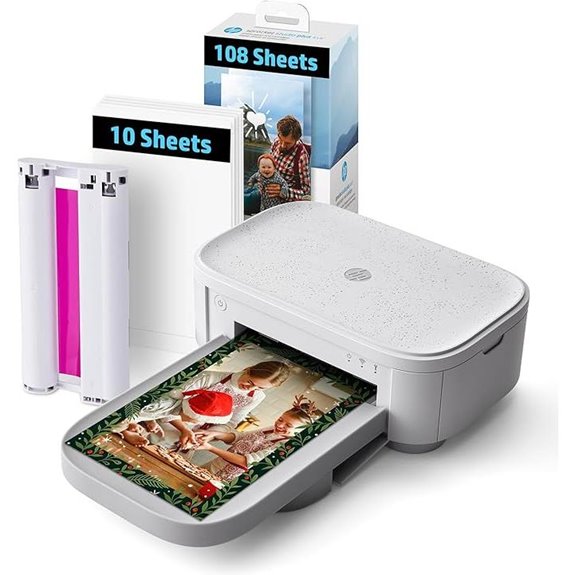 HP Sprocket Studio Plus Instant Photo Printer Bundle