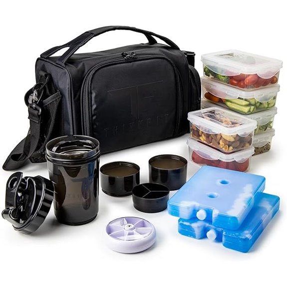 ThinkFit Insulated Meal Prep Box with Containers