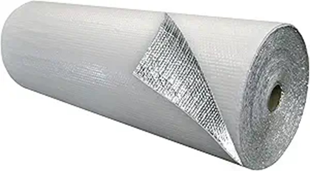 EcoFoil Single Bubble Insulation Roll 48x125