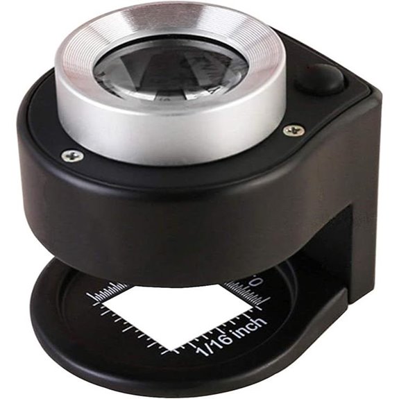 30X Loupe Magnifier with Light for Jewelry and Coins